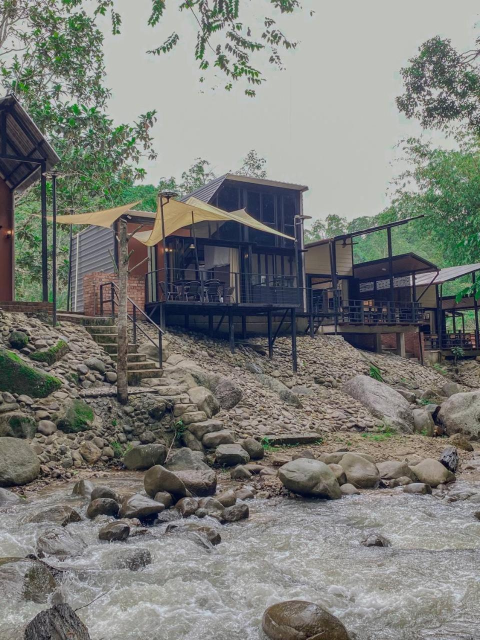 Casa Damai Janda Baik - Riverview Tiny House Bentong Exterior foto